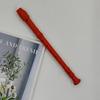 Flauta colorida de seis furos, clarinete de plástico de oito furos, iluminação musical para educação infantil, clarinete para aprendizado e materiais de ensino para crianças
