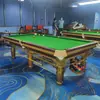Mesa de Bilhar de Nove Bolas de Sexta Geração Elegante para Casa Indoor Padrão Adulto Americana Multifuncional Mesa de Bilhar Padrão Adulto