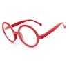 Gafas decorativas coreanas de gran tamaño con montura redonda y marco vacío Aralei Harry Potter redondas sin lentes