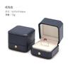 Caja de anillo octogonal de diamante de estilo europeo creativo de alta calidad, papel especial de alta calidad, caja pequeña para aretes, colgantes, collares, venta al por mayor al contado