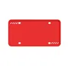 Suporte de placa de carro de silicone estilo americano transfronteiriço, suporte para placa de carro padrão EUA, capa protetora, suporte para placa de carro canadense, à prova de ferrugem, em estoque