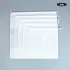 Bolsa Saco Impermeável com Cordão e Janela Transparente, Bolsa de Armazenamento da Fábrica de Origem, Personalizável com Logo