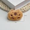 Lindo Broche de Peluche Capibara con Forma de Manzana Peluche Accesorios para Zapatos y Calcetines Venta al por Mayor para Tiendas
