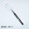 Pinça para Cílios Postiços Manual DIY Clip de Ponta Fina Manual de Manicure para Cílios Pinça para Cílios Postiços Antiestática ESD-15