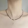 Collar Minimalista de Corazón Anudado en Plata de Ley S925 para Mujer, Cadena para Clavícula, Accesorio Nuevo Versátil de Lujo Ligero de Nicho
