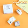 Sellos Culturales y Creativos Serie Blanca, Logo Personalizado, Sellos de Registro de Atracciones, Carcasa Blanca Simple, Venta Directa de Fábrica, Sellos Fotográficos