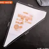 Saco de Decoração Descartável Engrossado Ferramentas de Cozimento Conjunto Completo de Bico de Decoração terno Feijão Dissolvido Expressando Creme Saco Espremedor de Bolo