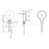 Venta directa de fábrica 0820 motor de vibración plana soldadura de plomo