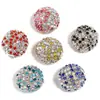 Acessórios de Joias Artesanais DIY de Alta Qualidade, Materiais DIY para Miçangas, Contas Espaçadoras Coloridas de Strass, Pequenos Acessórios Decorativos