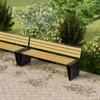 Caja de Flores para Exteriores Personalizada por el Fabricante Combinación Canaleta de Flores Impresa para Mercado Patio Exterior Plantación Asiento de Parque Patio Exterior