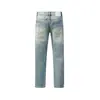 Calça Jeans Azul Claro Tendência Estilo Japonês Versão Coreana Masculina Moda Simples Versátil Jeans de Barra Reta Juventude Atacado