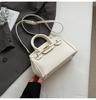 Bolso de Textura Primavera 2025 Nuevo Diseño Nicho de Alta Textura Bolso de Mujer Moda Bolso Cruzado Bolso Platino