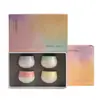 Conjunto de Xícaras de Chá com Esmalte Degradê de Cristal Floral, Xícara Mestra de Cerâmica, Caixa de Presente de Quatro Cores, Novo Estilo Chinês Lembrança de Negócios