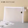 Bolsa de Archivo con Cremallera de Malla Bolsa de Papelería para Estudiantes Múltiples Especificaciones Engrosadas Bolsa de Almacenamiento de Nylon Bolsa de Mano para Oficina para Recibos