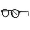 Gafas de Lectura Redondas Artísticas Retro con Filtro de Luz Azul para Mujer, Modernas y Juveniles, Efecto Adelgazante para Rostros Cuadrados y Redondos, Gafas Protectoras de Alta Definición