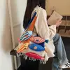 Bolsa Linda con Forma de Pez para Salida de Primavera para Mujer 2026 Nuevo Bolso de Hombro Casual Simple de Gran Capacidad Bolso de Mano Tote