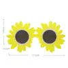 Novos Óculos de Sol Festa Namorada Girassol Margaridinha Viagem Piquenique Formato Flor Artefato para Foto