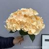 Flores Artificiales, Hortensia de 5 Cabezas, 27 Pétalos, Decoración para Salón de Bodas, Flores Falsas, Flores Base para Arreglo de Piso de Boda, Ramo de Hortensia de 5 Cabezas