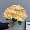 Flores Artificiales, Ramo de Hortensias de 5 Cabezas, Verano Interminable, 27 Piezas, Materiales Florales para Decoración de Bodas y Hogar, Flores de Cinco Cabezas