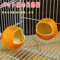 Papagaio pássaro anti-derramamento alimentador hamster comida tigela flor ramo comida pássaro caixa resina fruta em forma de comida pássaro copo