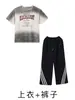 Ropa Moderna de Street Dance para Niños y Niñas Hip-Hop Holgada Marca de Tendencia Trajes Ropa de Pasarela para Performance Hiphop para Niños