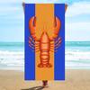 Temu Xiyin Tiktok Dropshipping en el Extranjero Popular Verano Junto al Mar Toalla de Baño Absorbente de Sudor Toalla de Playa de Microfibra