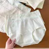 Belleza Relajante y Agradable 9988 Sol de Primavera Clase a Ropa Interior de Algodón para Mujer Algodón Puro Entrepierna Extendida Post-Biótico 10A Antibacteriana