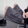 Shorts listrados de retalhos masculinos da moda da marca verão calças de hiphop de rua americana retrô casual calças de cinco pontos