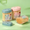 500 unidades camada Bambu cartucho de palito de dente nova caixa criativa de palito de dente palito de dente carbonizado portátil casa palito de dente duplo