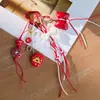 Estilo ins amuleto de celular laço coração vermelho chaveiro de conta de doce Mickey desenho animado amuleto de bolsa atacado