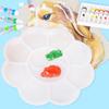 Directo de fábrica hecho a mano DIY paleta mediana flor de ciruelo 13cm pintura infantil acrílico suministros de arte para pintar