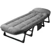 Cama plegable de interior para oficina, cama simple para descanso al mediodía, cama individual militar para exteriores, cama de acompañamiento para hospital