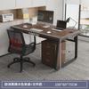 Escritorio de Oficina Escritorio de Oficina Hogar Gabinete con Cajones Mesa para 2 Personas Combinación de Mesa y Silla Mesa Moderna Simple