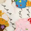 Etiqueta de Bordado por Computadora Dibujos Animados Original Comida Pastel Parche Pegatinas Bordado Autoadhesivo Pegatinas de Bordado Accesorios para Ropa Pegatinas de Tela DIY