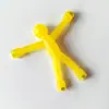 Llavero Gancho Adhesivo Magnético para Refrigerador Figura Magnética de Silicona Versátil para Trepar Paredes Stickman Transfronterizo