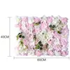 Arreglos de Flores Artificiales Estilo Coreano Más Vendidos Transfronterizos para Decoraciones de Pasillo de Boda, Escaparates de Centros Comerciales y Tiras Largas de Flores Falsas para Decoración Suave
