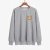 Comércio exterior transfronteiriço europeu e americano Suéter feminino de gola redonda da moda com estampa de abóbora sorridente no peito para Halloween
