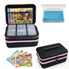 Ferramentas DIY para Pintura com Diamantes Novos Caixa de Armazenamento com Broca Redonda com 32 Compartimentos e Conjunto de Bolsa de Armazenamento com 64 Compartimentos