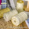Novidades de Verão: Chapéu de Verão de Fio de Grama La Feces Chapéu de Palha Crochê Feito à Mão DIY