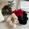 Diadema de Terciopelo para el Pelo Pequeño Intestino para Otoño e Invierno para Mujeres, Alta Elasticidad y Durabilidad, Cuerda para el Pelo de Cola de Caballo Baja, Estilo Coreano Cuerda Dulce para el Pelo Bola