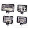 Faro LED para camión 12V24 Volt vehículo de ingeniería batería coche iluminación excavadora lámpara de pluma techo foco modificado lámpara cuadrada