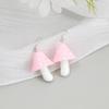 Aretes Japoneses y Coreanos Creativos Hechos a Mano Dulces de Hongo Grande Nuevo Transfronterizo Exagerados Comida Juego Personalizado Moda