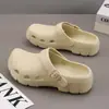 Sapatos Perfurados Retrô Estilo Francês para Homens, Uso Externo de Verão, Sola Grossa, Antiderrapante, Biqueira Fechada, Amigável para Enfermeiros, Sandálias Versáteis da Moda Estilo Birkenstock