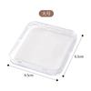 Caixa de Armazenamento de Unhas Vestível Caixa de Joias com Tampa Flip Caixa de Manicure Transparente Rack Feito à Mão Caixa de Exibição de Mesa Caixa de Embalagem de Produto Acabado