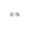 Mori zircônia micro-incrustado maple folha brincos stud feminino nicho design elegante temperamento brincos high-end luz luxo doce moda
