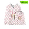 Sudadera con capucha y cremallera para hombre y mujer, informal, con estampado perimetral de oso Komatsu, de Amazon, transfronteriza