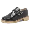 Zapatos Casuales de Tacón Bajo con Hebilla Zapatos de Boca Alta de una Sola Pieza Tallas Grandes 40-43 Zapatos de Comercio Exterior de Amazon