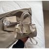 Bolsos Pequeños de Lujo y Elegantes 2025 Nuevos Bolsos para Mujer, Bolsos Cruzados Populares y Versátiles, Bolsos de Mano Platino a la Moda
