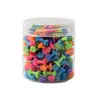 Chinchetas de Colores de Cabeza Plana Tamaño Mediano Chinchetas para Preescolar Chinchetas Creativas para Tablero de Corcho Chinchetas de Plástico para Pintar Clavos de Cabeza Grande