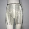 Popular Transfronterizo Accesorios de Ropa Europeos y Americanos Collar de Moda Cadena Multicapa para el Cuerpo Cruzada Cadena de Pecho de Pedrería Super Brillante para Club Nocturno